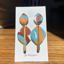 Load image into Gallery viewer, Handmade Abstract Boob Earrings by @_ellesee_creations_