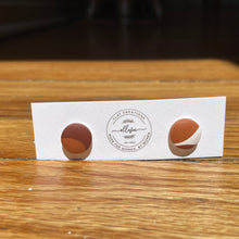 Load image into Gallery viewer, Handmade Abstract Boob Earrings by @_ellesee_creations_