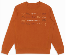 Load image into Gallery viewer, Diversititties GOTS Organic Embroidered Sweatshirt
