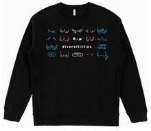 Load image into Gallery viewer, Diversititties GOTS Organic Embroidered Sweatshirt
