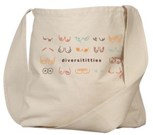 Load image into Gallery viewer, Diversititties Organic Embroidered Bag