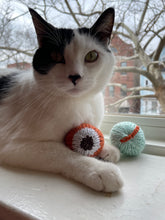 Load image into Gallery viewer, Knitty Titty Kitty Toys by @smushfacegoods
