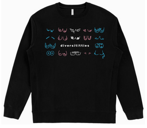 Diversititties GOTS Organic Embroidered Sweatshirt