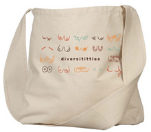 Load image into Gallery viewer, Diversititties Organic Embroidered Bag

