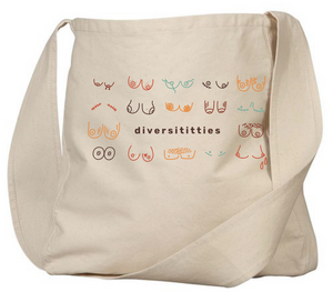 Diversititties Organic Embroidered Bag
